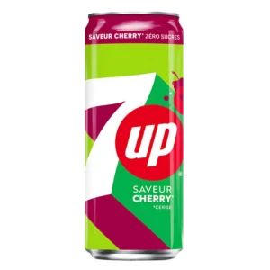 7-UP Cherry Diet Soda 330ml - 355ml
