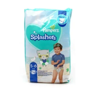 PAMPERS SPLASHERS 10 PC. N°5-6 (14+ KG)