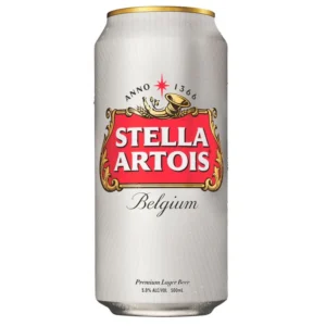 Stella Artois 500 ml Bottle & Can