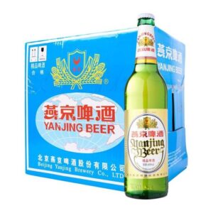 Yanjing Beer 500 ml Bottle & Can